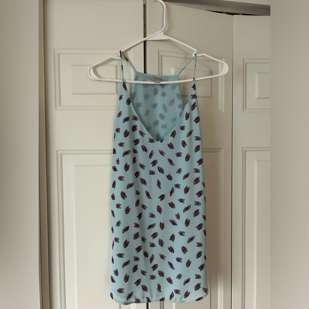 Blue LOFT tank top
